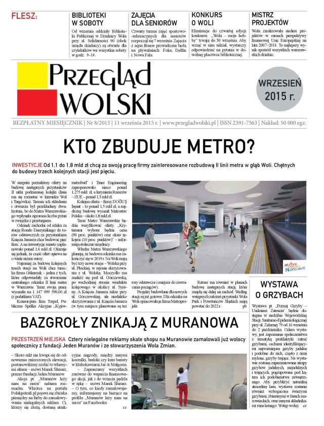 Przegląd Wolski Nr 8/2015