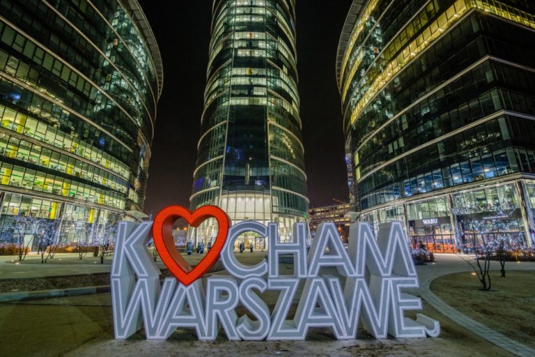 Miłosne wyznania na Warsaw Spire