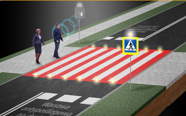 Aktywne przejście dla pieszych powstanie na ul. Grzybowskiej