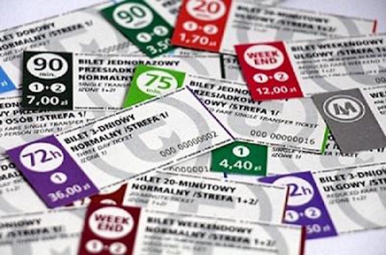 Nowe bilety komunikacji miejskiej