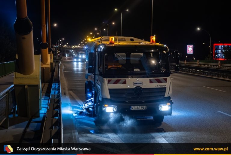 Ulice sprzątane co tydzień