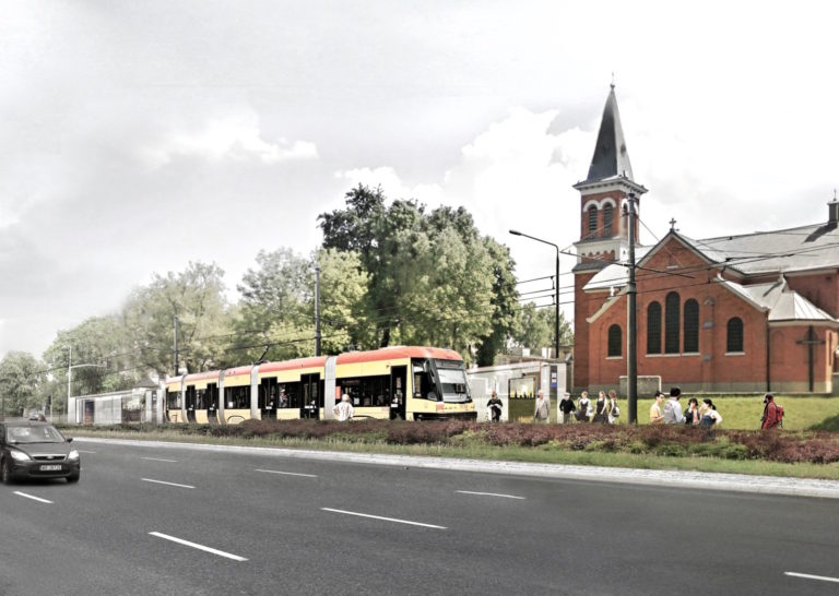 Umowa na projekt trasy tramwajowej na Kasprzaka