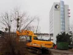 Rozbiórka Zakłady Mleczarskie Wola, przy ulicy Redutowej. fot. Mateusz M. Opasiński/TBTS