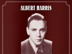 Albert Harris na obwolucie płyty