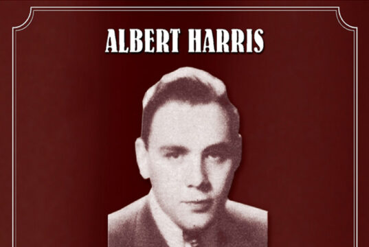 Albert Harris na obwolucie płyty