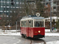Zabytkowy tramwaj linii M Fot. ZTM Warszawa