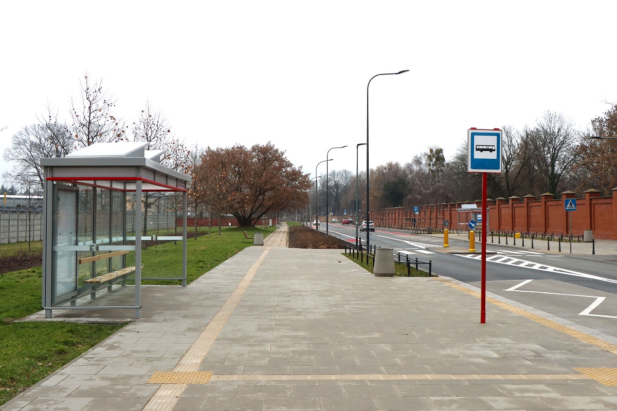 Pętla autobusowa Ostroroga  Fot. ZTM