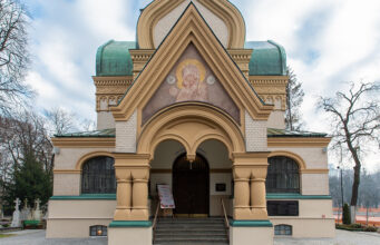 Cerkiew św. Jana Klimaka - widok od frontu. Fot. U.M Warszawy