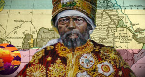 Władca Abisynii Menelik II Fot. Domena publiczna