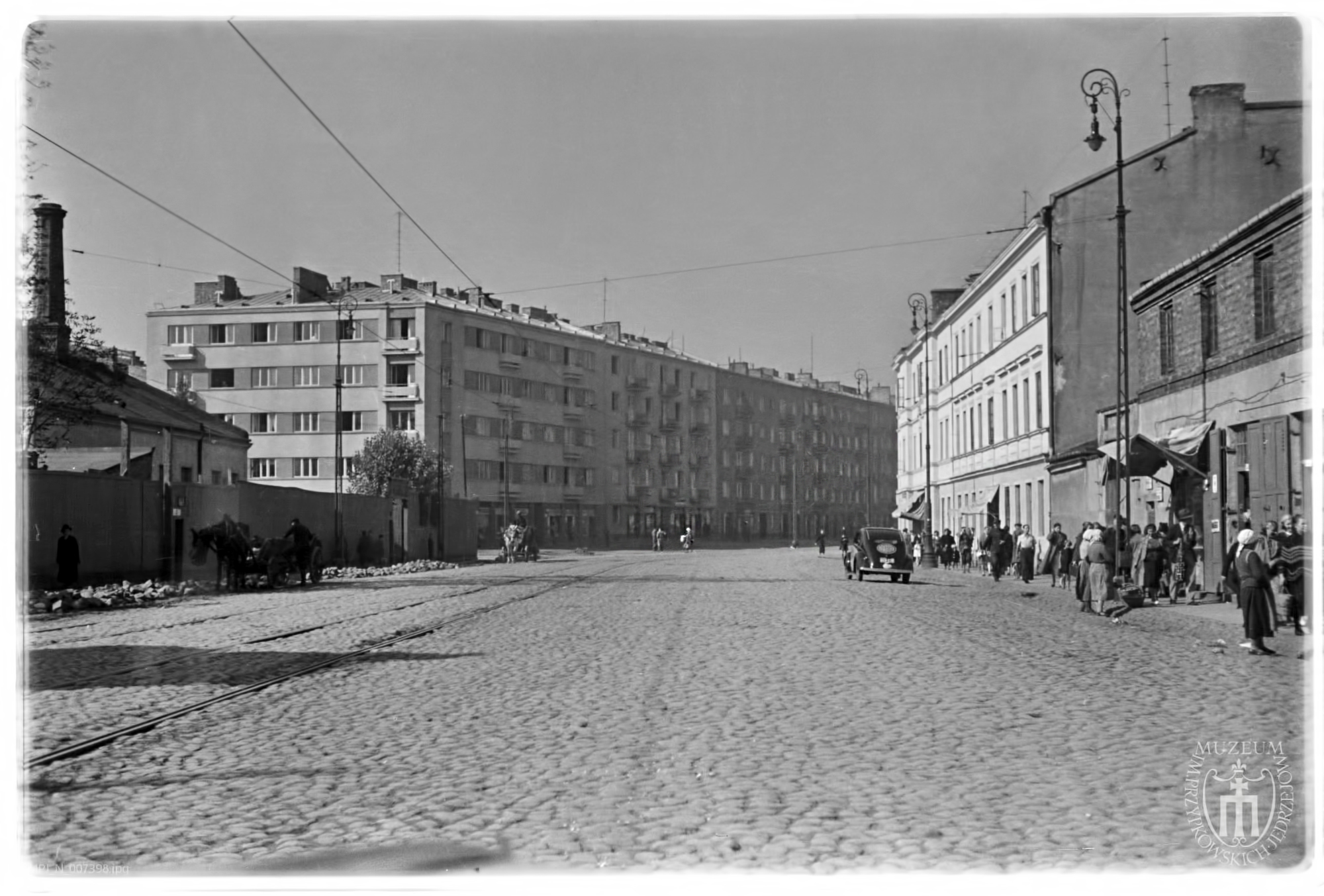 Ulica Okopowa, Tadeusz Przypkowski 1935 1939. Fot. Strona Muzeum Przypkowskich Jędrzejów.