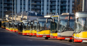 Autobusy w zajezdni Górczewska Fot. R. Motyl - UM Warszawa