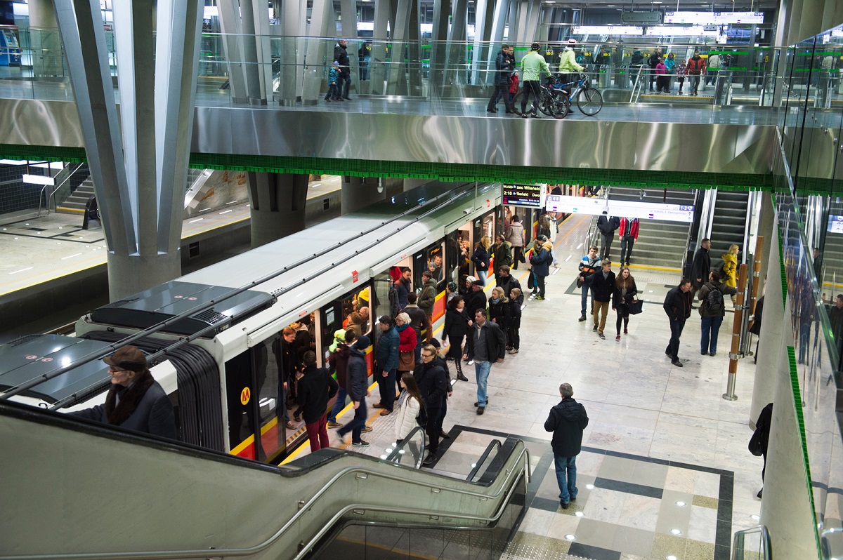 Metro w Warszawie Fot. UM Warszawa