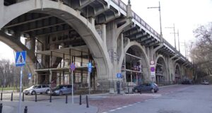 Wiadukt mostu Poniatowskiego Fot. Infoulice Warszawa