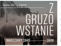 Zgruzowstanie - plakat do wydarzenia w Muzeum Warszawy