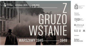 Zgruzowstanie - plakat do wydarzenia w Muzeum Warszawy