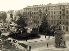 Zburzona Synagoga na Tłomackiem 1940 Fot. Zbiory własne
