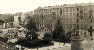 Zburzona Synagoga na Tłomackiem 1940 Fot. Zbiory własne
