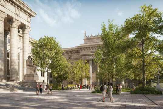 Plac Centralny wizualizacja Graf. ZDM Warszawa