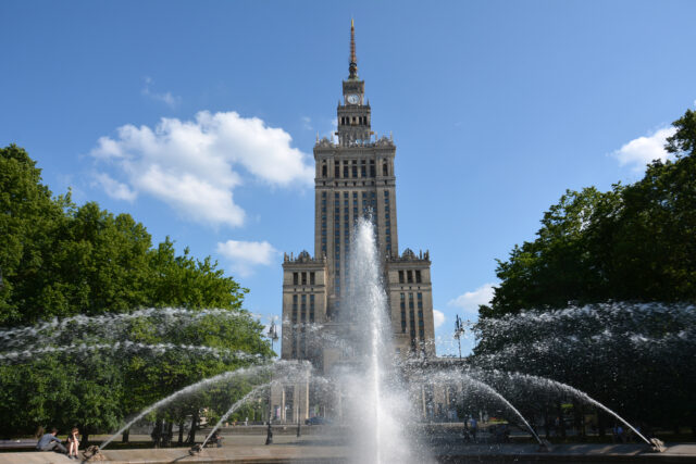 Widok od strony ulicy Świętokrzyskiej Fot. Przegląd Wolski