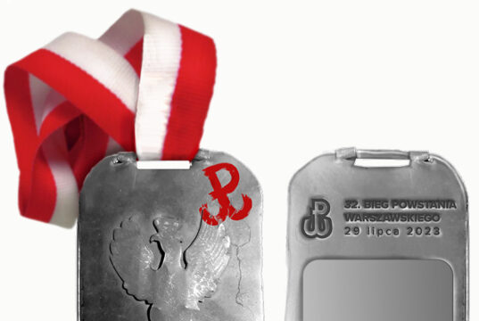 Medal Bieg Powstania Warszawskiego 2023