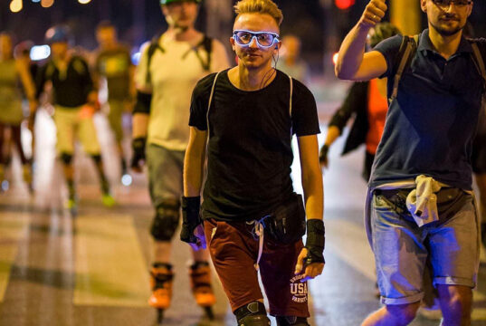 Nightskating Warszawa Fot. materiały prasowe