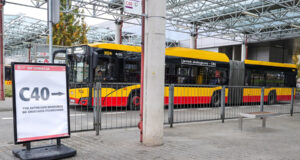 Autobusowa linia C40 Fot. S. Pulcyn UM Warszawa