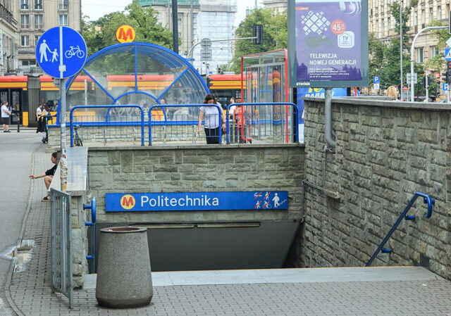 Metro Politechnika Fot. S. Pulcyn UM Warszawa