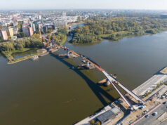 Most pieszo-rowerowy. Fot. C. Warś UM Warszawa