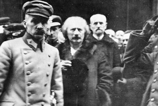 11 listopada 1918 roku Komendant powrócił! Józef Piłsudski w Warszawie Fot. NAC