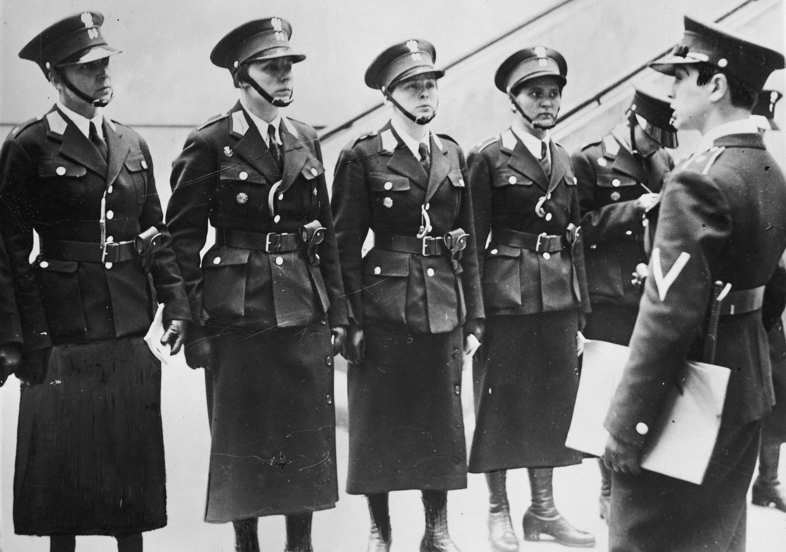 Referat policji kobiecej Centralnej Służby Śledczej w Warszawie 1935 Fot. NAC