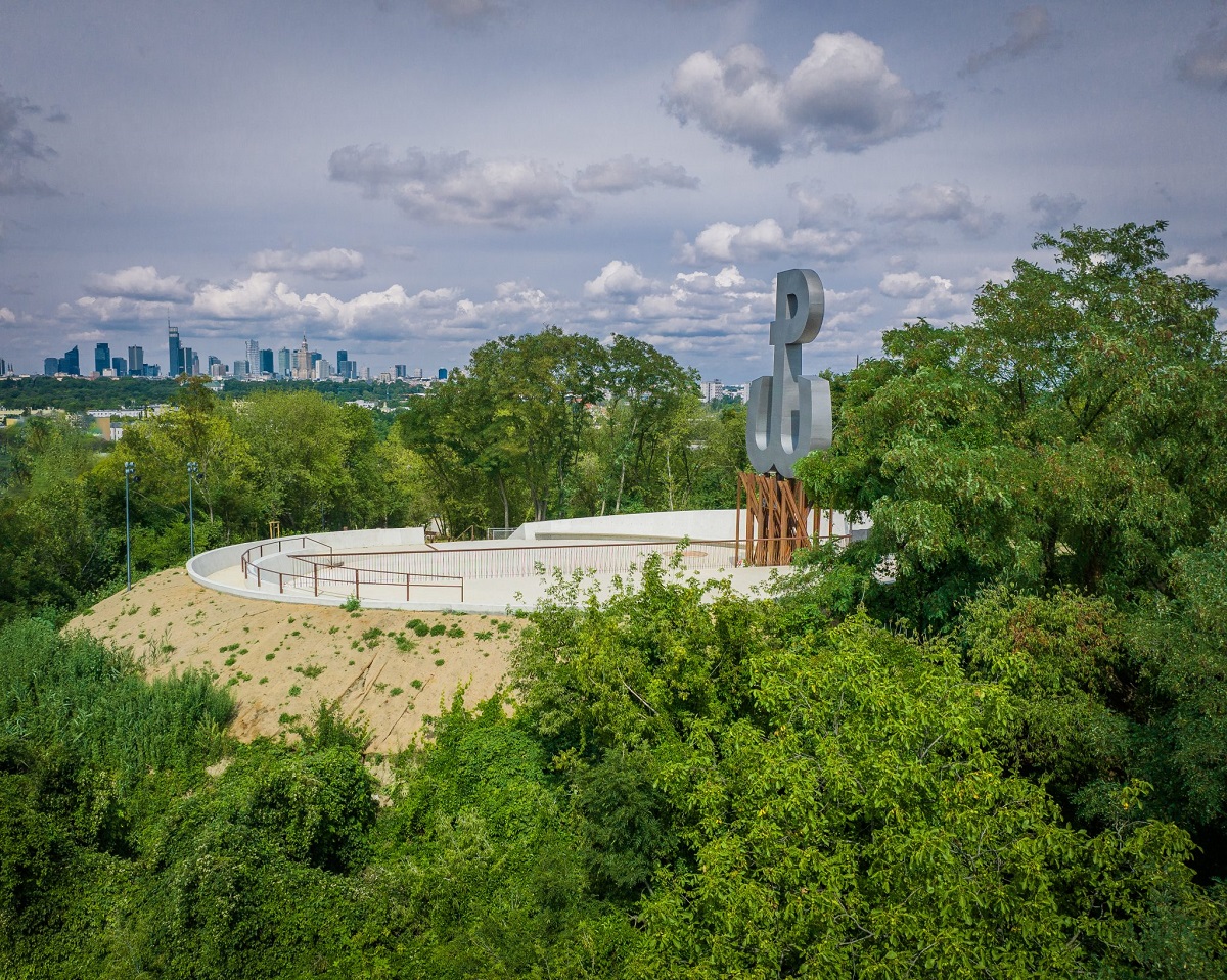 Park pod kopcem Powstania Warszawskiego  Fot. UM Warszawa