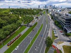 Tramwaj na Kasprzaka wizualizacja Graf. TW UM Warszawa