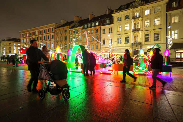 Ostatni weekend ze świąteczną iluminacją