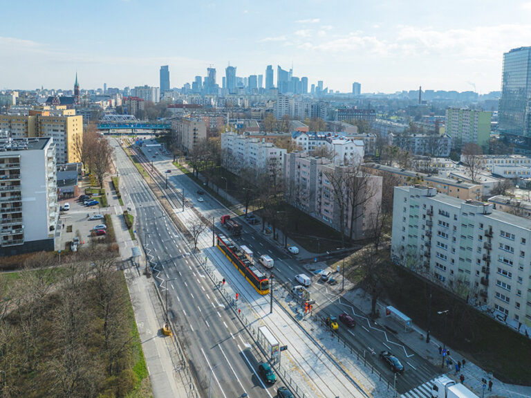 Tramwaje pojechały Wolską