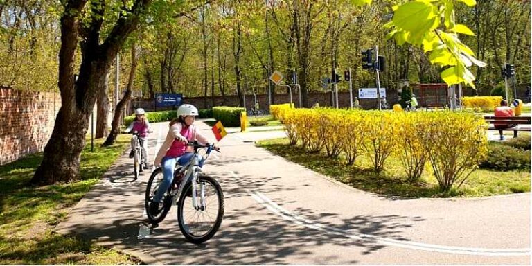 Piknik rowerowy przy ulicy Sołtyka