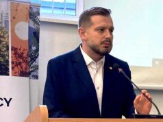 Krzysztof Strzałkowski - burmistrz Woli na kadencję 2024-2029. Fot UD Wola