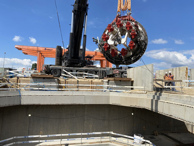 Tarcze TBM Fot. Metro Warszawskie