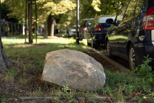 Głazy z metra Fot. Metro Warszawskie